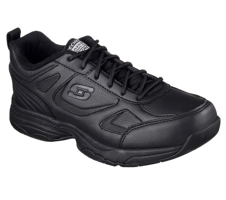 Skechers Dam Svarta Snörskor - Work Relaxed Fit: Dighton - Bricelyn Sr - Sverige (PKQBF-3547)